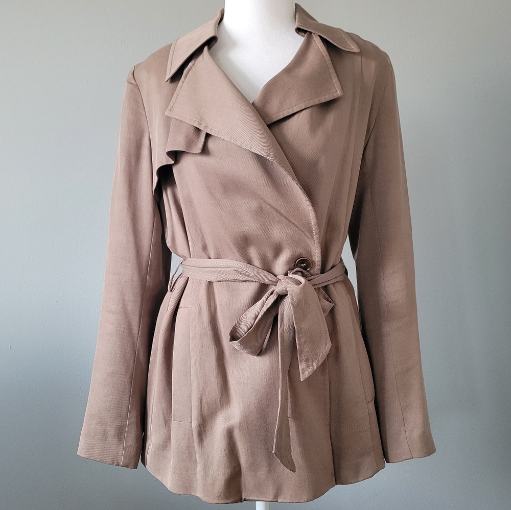 EUC REISS Nineteen Seventy One 'Radel' Lightweight Trench Coat - S